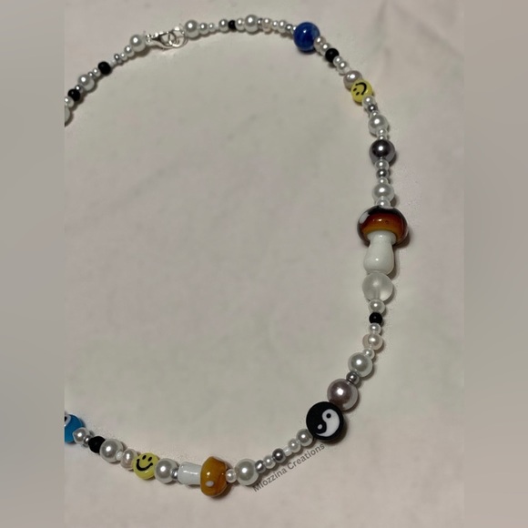 5/$20 (ENTIRE SHOP CLEARANCE) Mushroom men jewelry necklace 🍄 hippie vibes - Picture 3 of 4